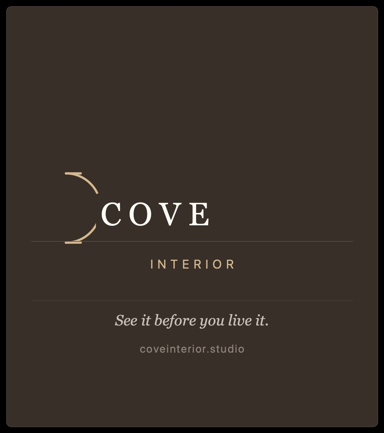Cove Interior