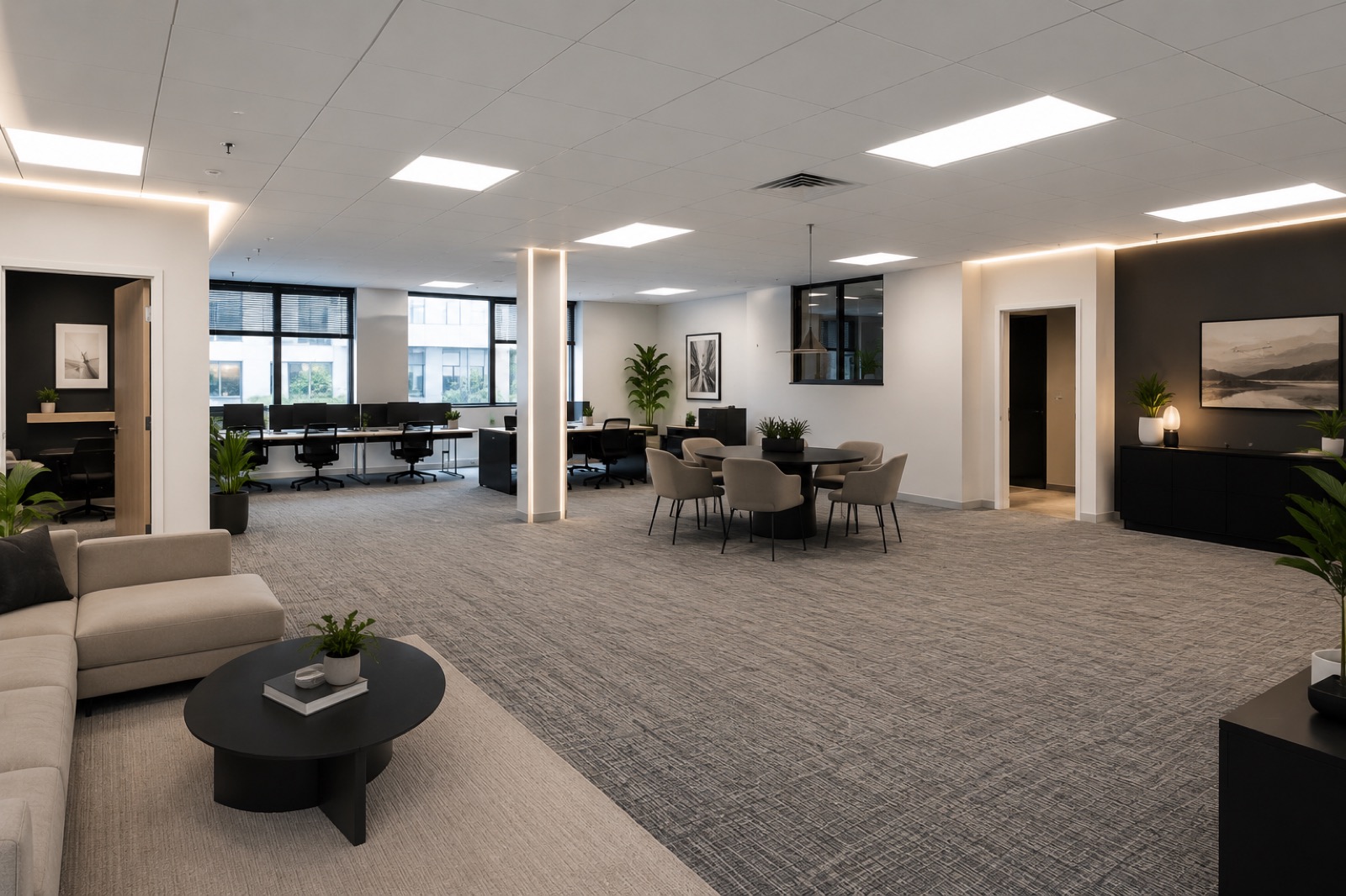 Commercial floor visualised
