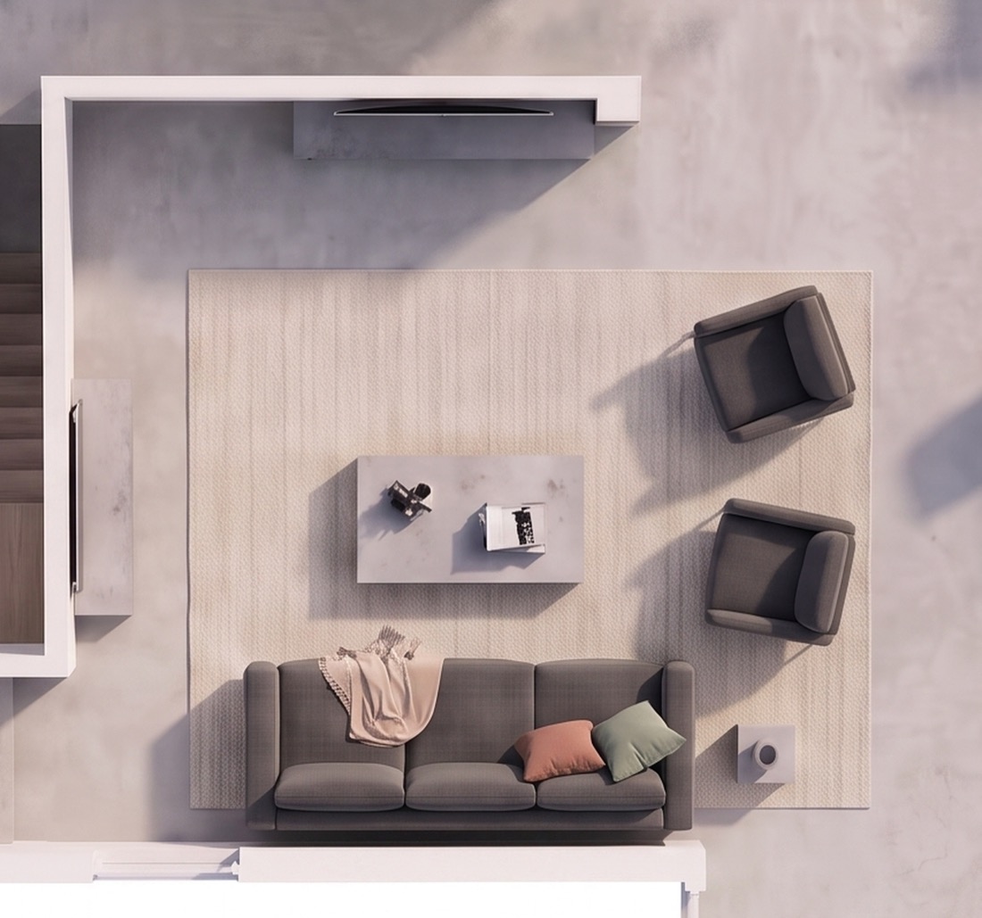 Living room view