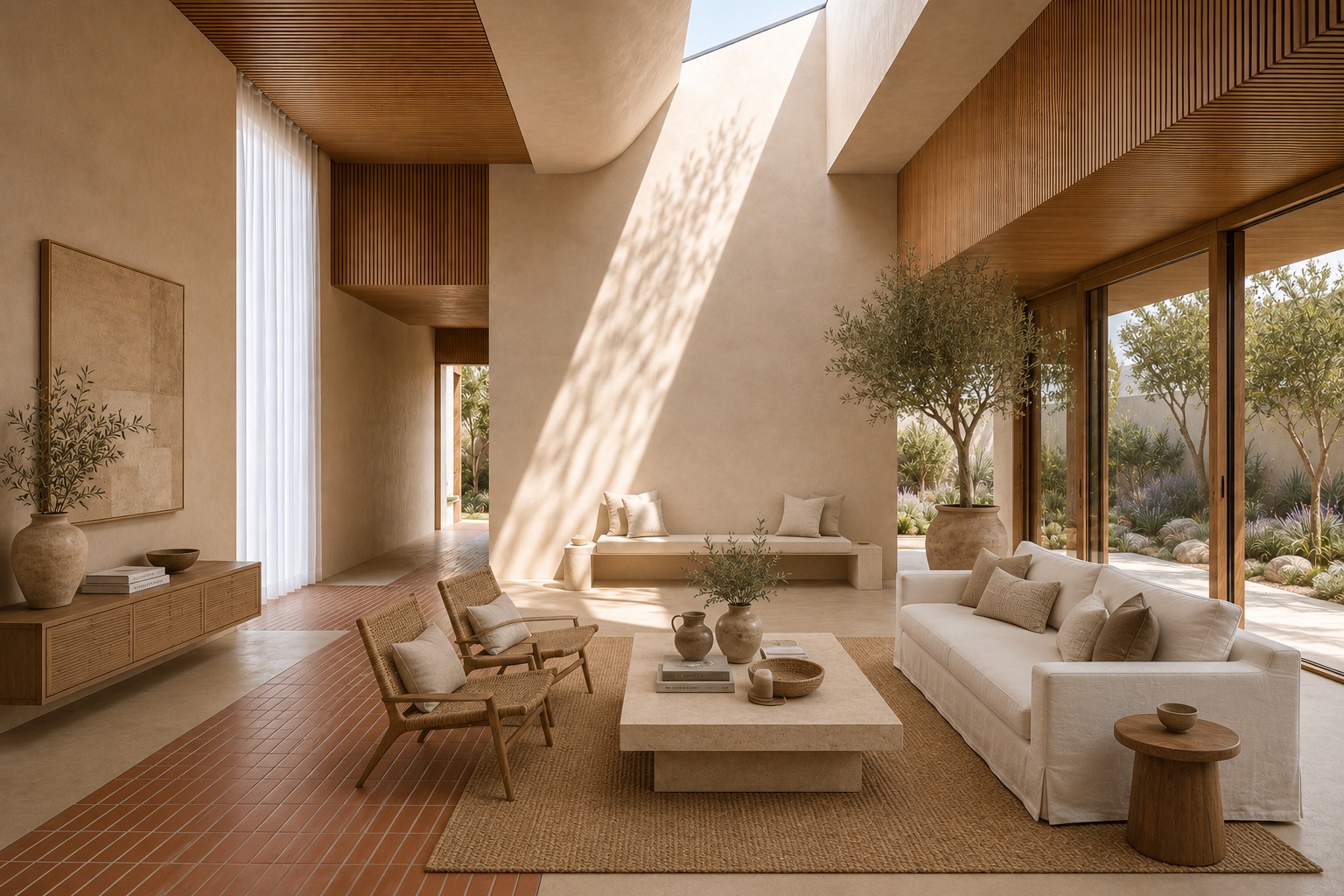 Coastal, travertine